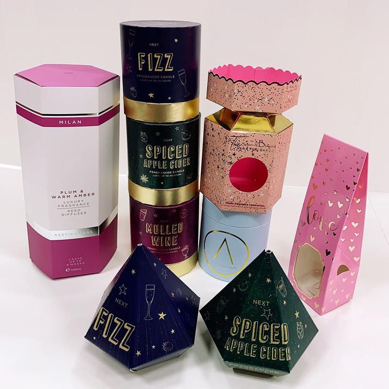 温州化妆品包装盒、异形包装盒、异形礼盒、异形纸盒定制印刷